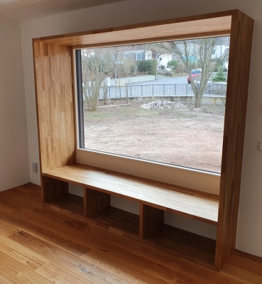 Lesefenster in Eiche massiv