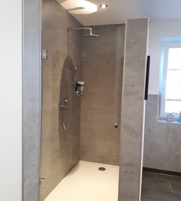 Wandverkleidung für Dusche und Bad. Die Alternative zur Fliese